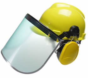 A yellow safety helmet ABS-15